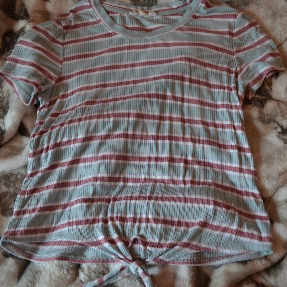Pink Republic Tee w/ Tassel